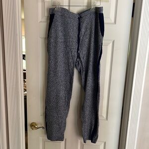 Chico's Gray and Black Track Pants
